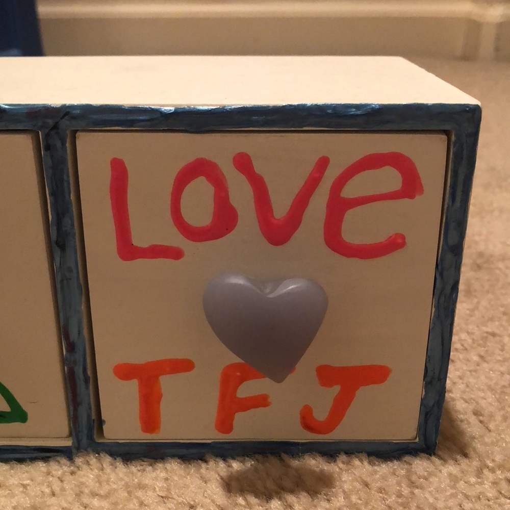 Homemade Alpha Xi Delta Container - Picture 3 of 7